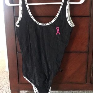 BELIEVE Brest cancer awareness bodysuit